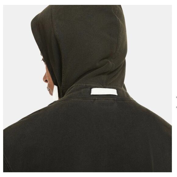 Nike Men's Sportswear Heritage Essentials Knit Pullover Hoodie Black XL - Picture 5 of 11